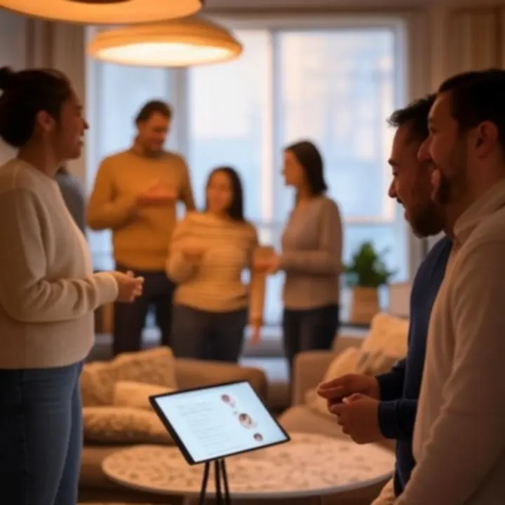 Przytulne oświetlenie we wnętrzu ocenianym przez klientów